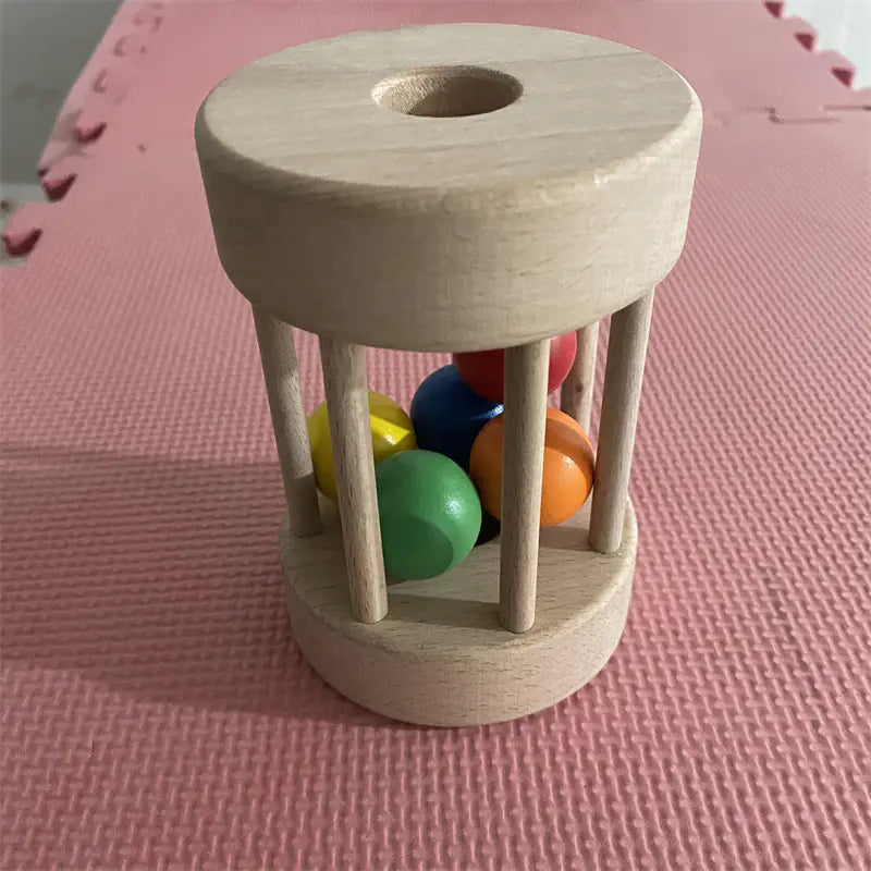 Montessori Infant Rattle Car Model Shape Toy