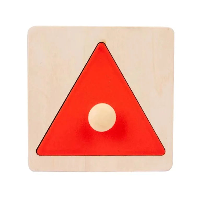 Montessori Geometric Puzzle Board