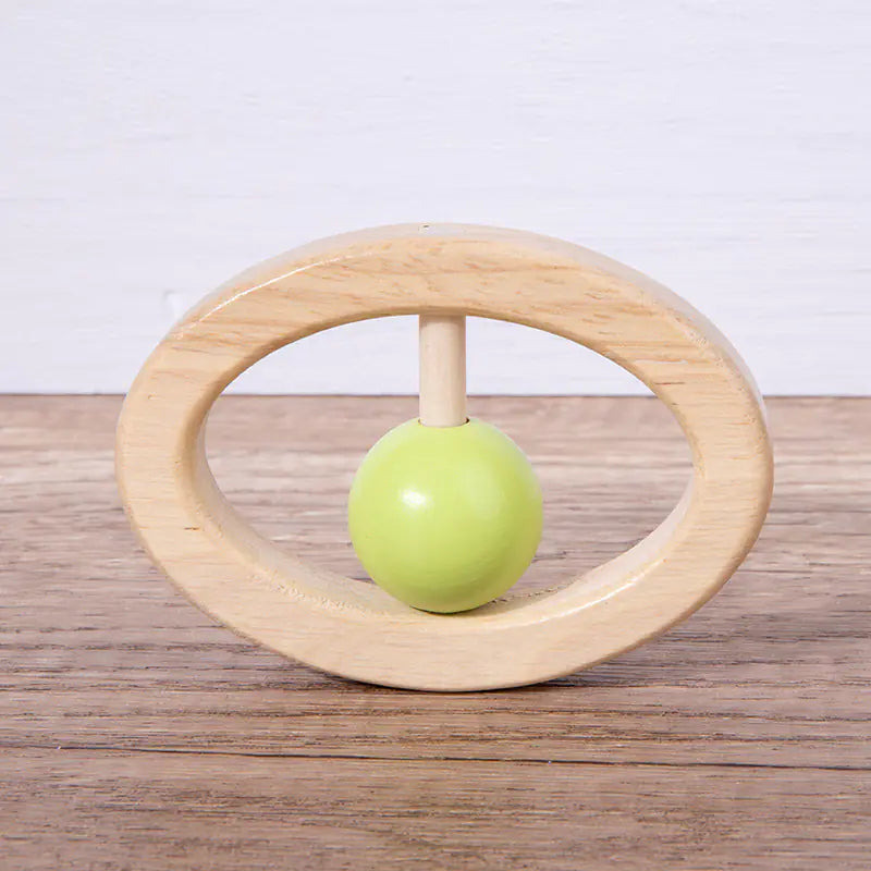 Montessori Infant Rattle Car Model Shape Toy