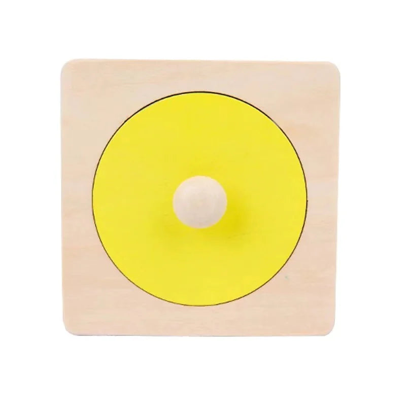 Montessori Geometric Puzzle Board