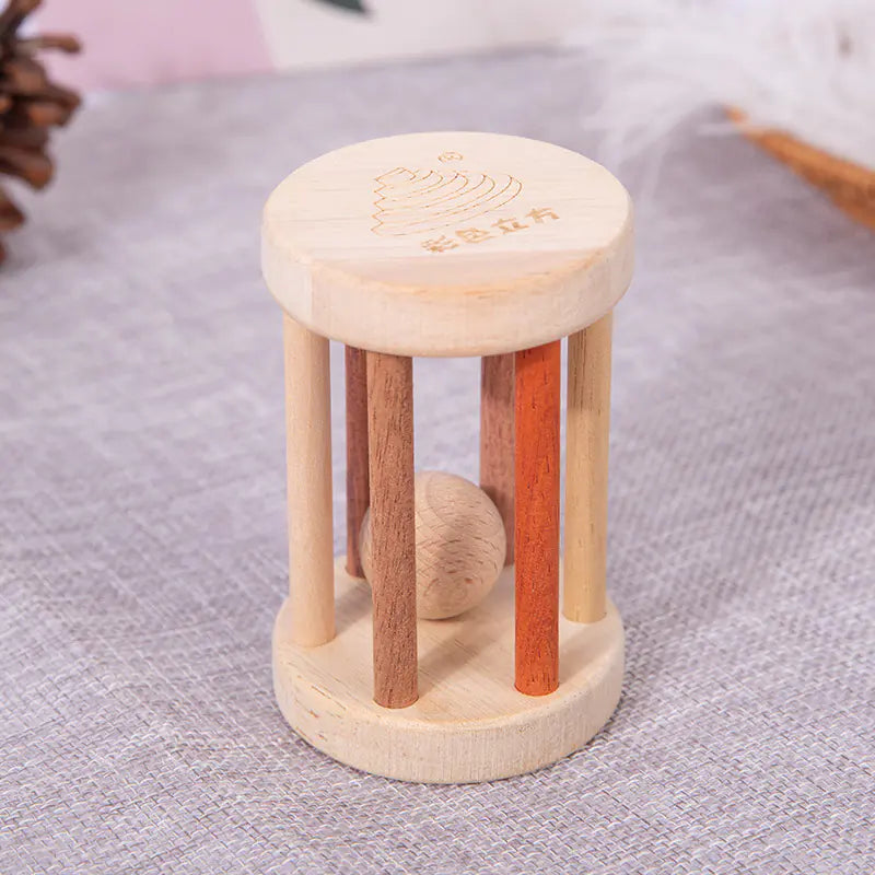 Montessori Infant Rattle Car Model Shape Toy