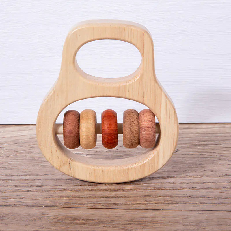 Montessori Infant Rattle Car Model Shape Toy